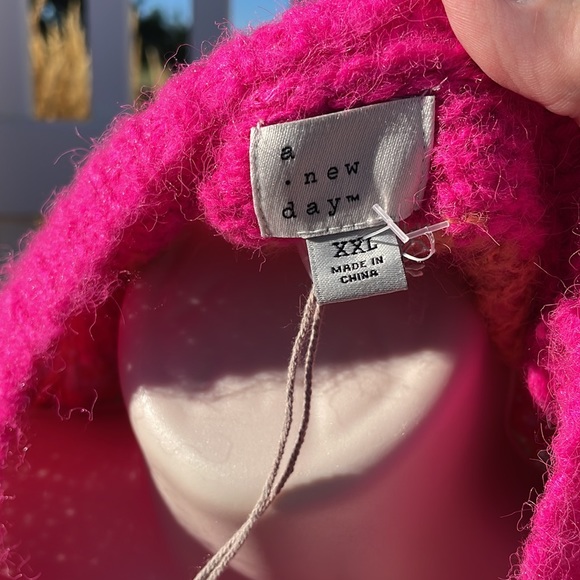 a new day Pink Sweater , XXL, NWOT - Picture 3 of 4